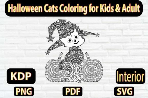 A Designer’s Review of Cute Halloween Cats Coloring Page
