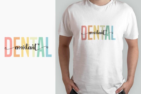 A Designer’s Review of the Dental Assistant Retro T-Shirt Design