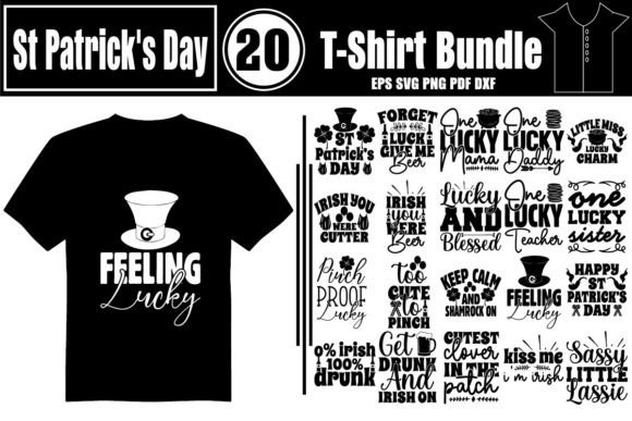 A Designer’s Take on the St. Patrick’s Day T-Shirt Bundle