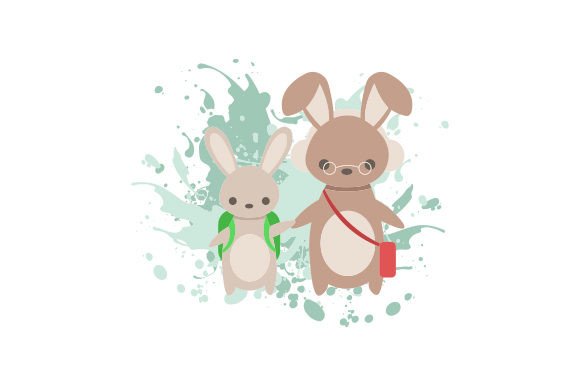 A Sweet Watercolor Bunny Design for Sentimental Projects