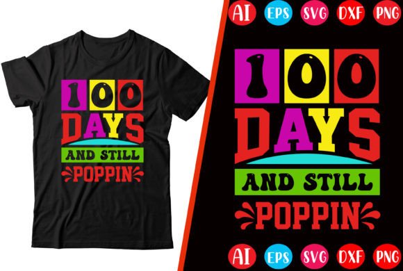 Embroidery Insights: 100 Days and Still Poppin Design