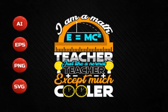 Evaluating the Math Teacher T-Shirt Design for Real Embroidery