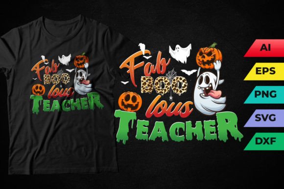 Faboolous Boo Teacher: A Halloween Embroidery Gem
