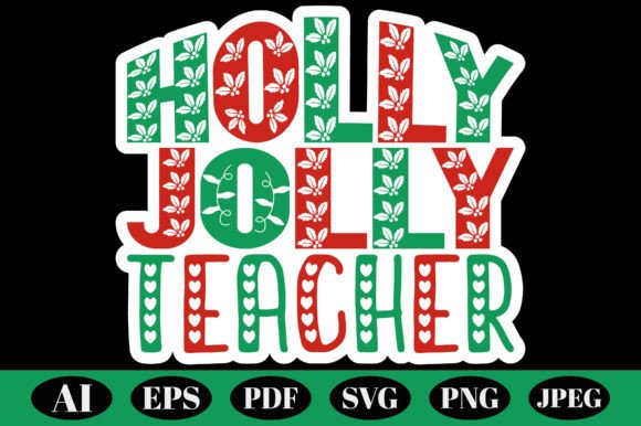 Holly Jolly Teacher: A Christmas Embroidery Design Worth Stitching