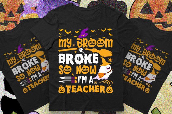 Witch Broom Shirt: A Halloween Design Review